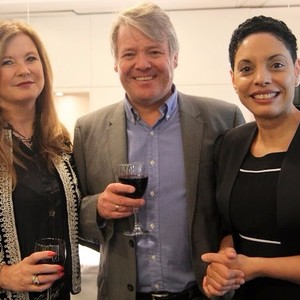From the left:

1. Madeleine
2. Björn Back - Hexicon AB
3. Elisa Solhlman - Executive Director (Brazilcham